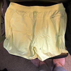 Lime Green Lululemon Shorts
